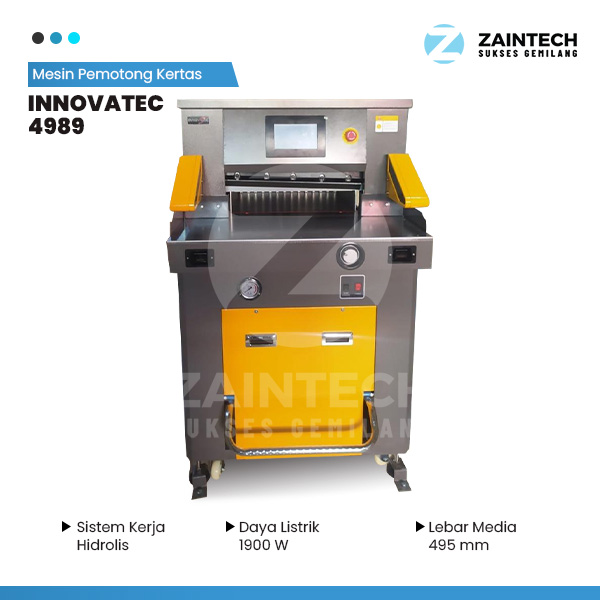 Serupa Mesin Pemotong Kertas INNOVATEC Hidrolis 4989